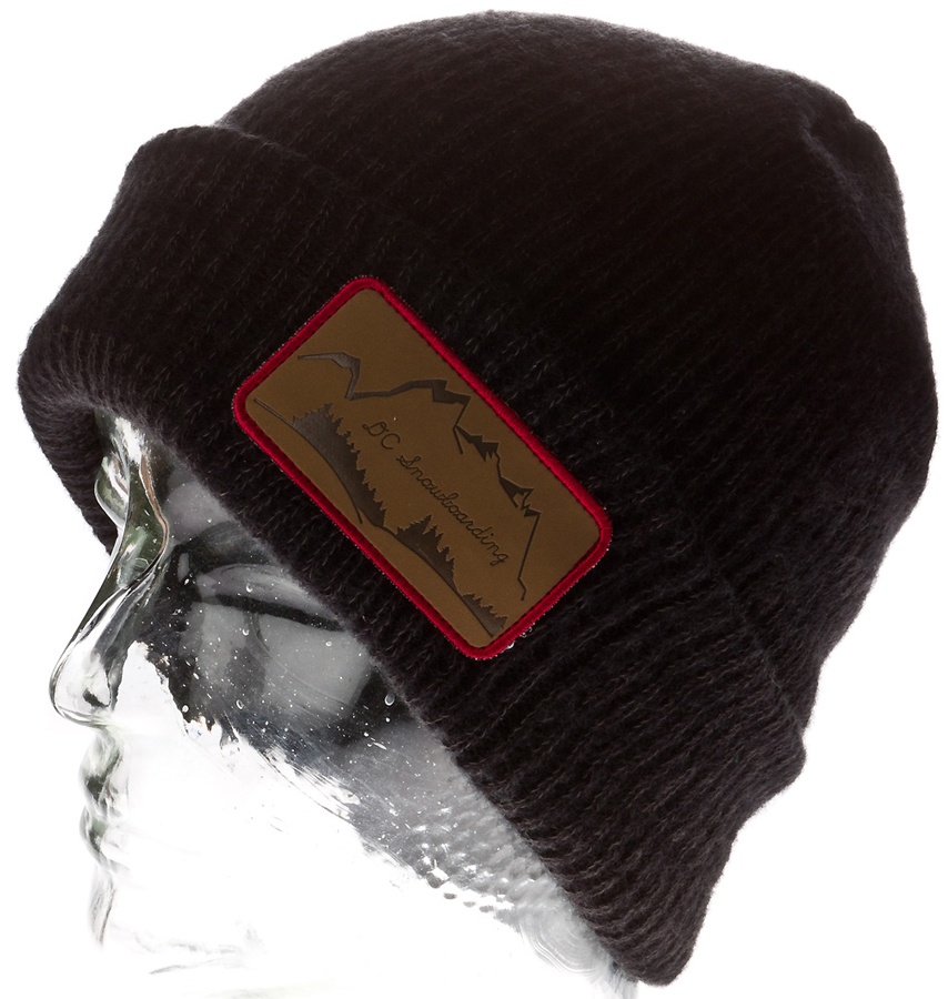 DC Voss Snowboard Beanie, One Size Fits All, Black